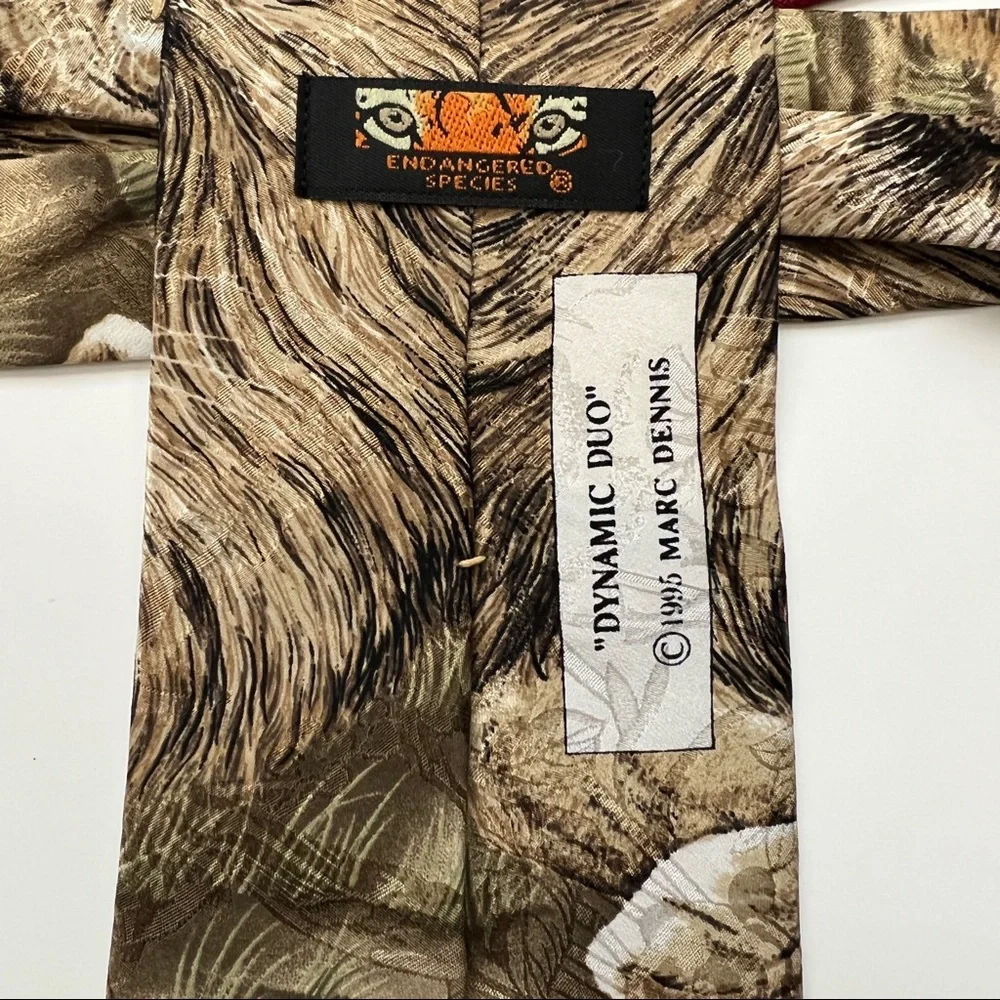 Endangered Species vintage necktie